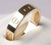 Anel modelo LOVE Cartier Fino
