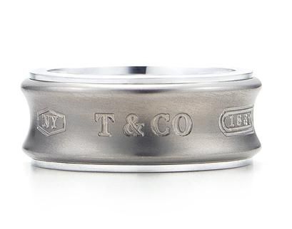 Anel modelo Grey Titanium Tiffany & Co.